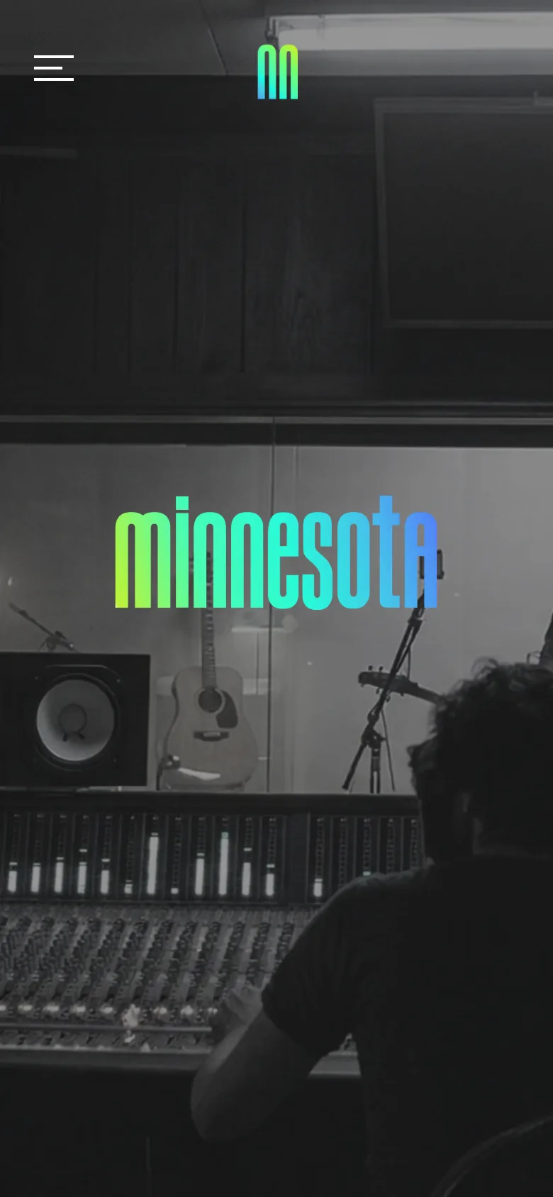 Minnesota home page on a phone